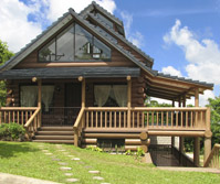 Padilla log home